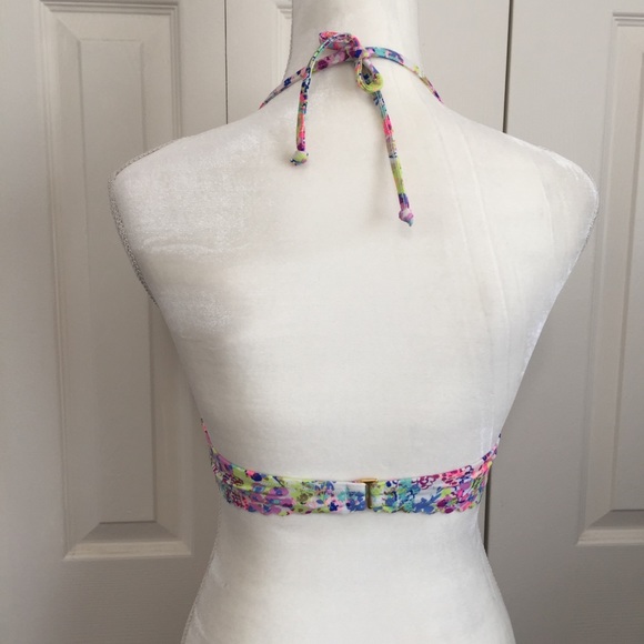 Victoria’s Secret Floral Bikini Top Size 34B - Picture 2 of 5